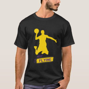 Camiseta Jogador de Silhub de Dunk de Bâlei de Basquete Man