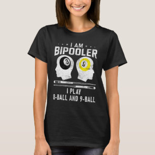 Camiseta Jogador de Sinuca Pipooler Piscina Legal Bilhar 8