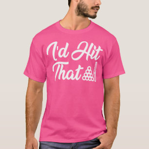 Camiseta Jogador de Snooker e Bilhar