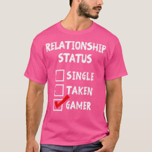 Camiseta Jogador de Status de Relacionamento