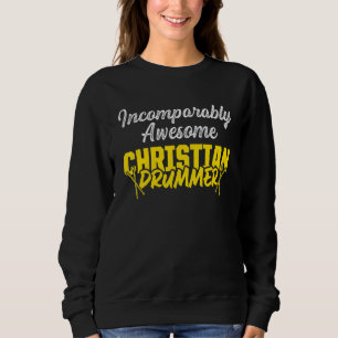 Camiseta Jogador de Tambor da Igreja do Drummer Cristão 28
