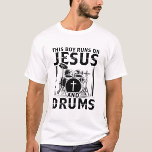 Camiseta Jogador de tambores   Presentes de Drummer Bandas 