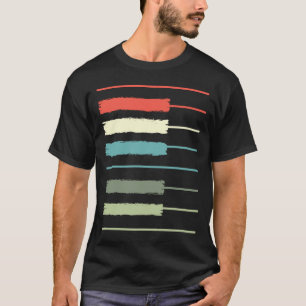 Camiseta Jogador de Teclado Musicia do Piano Piano Tie