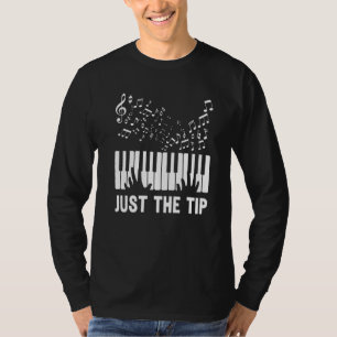 Camiseta Jogador De Teclado Piano Apenas O Pianista De Músi
