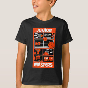 Camiseta Jogador de Tênis de Meninos Júnior