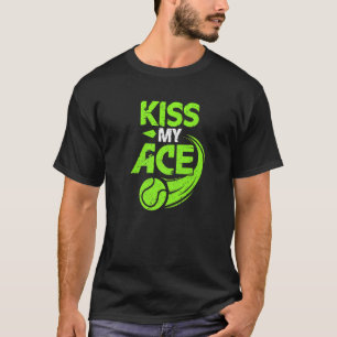 Camiseta Jogador de Tênis do Servidor de Excelente do Beijo