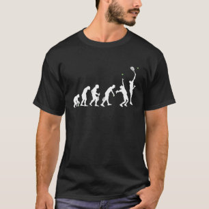Camiseta Jogador de tênis Evolução Jogador Jogador Jogador