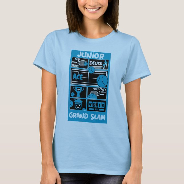 Camiseta Jogador de Tênis Júnior (Frente)