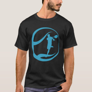 Camiseta Jogador de Tênis masculino