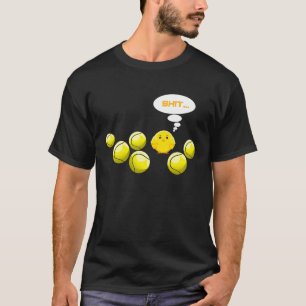 Camiseta Jogador de Tênis para Treinador Fã de Tênis Garota