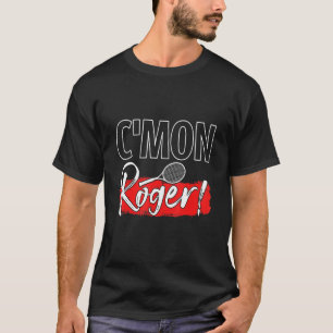 Camiseta Jogador de tênis Roger Fan