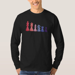 Camiseta Jogador de Torneio de Peças do Jogo de Xadrez - Co
