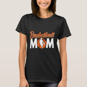 Camiseta Jogador de treinador de basquete da equipe da mãe 