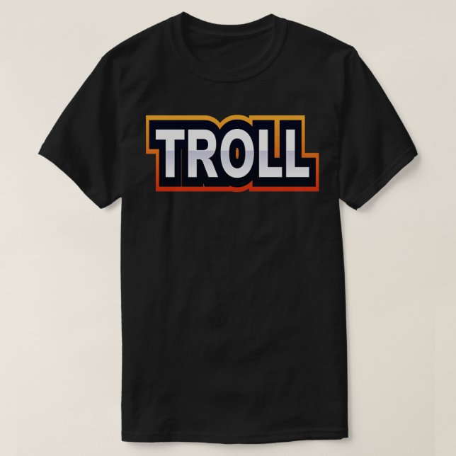 Camiseta Jogador de troll (Frente do Design)