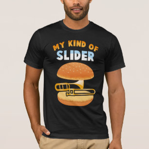 Camiseta Jogador de Trombone Engraçado Trombonista Musicis