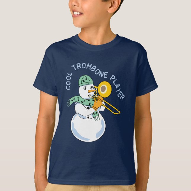 Camiseta Jogador de Trombone legal (Frente)
