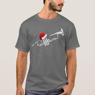 Camiseta Jogador de Trompete de Natal engraçado Ja