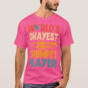 Camiseta Jogador De Trompete Mais Ocupado Do Mundo Tru
