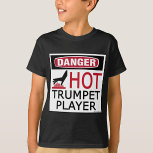 Camiseta Jogador de Trompete Quente
