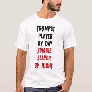 Camiseta Jogador de Trompete Zombie Slayer
