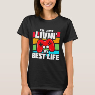 Camiseta Jogador De Vídeo - Consola De Pc Online Gaming - D