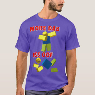 Camiseta Jogador de vídeo engraçado com menos dab para noob
