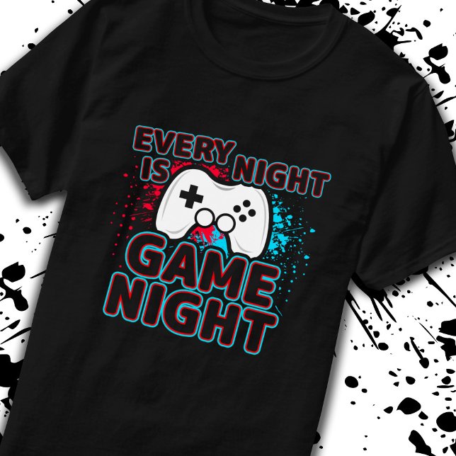 Camiseta Jogador de Vídeo - Jogos de Vídeo - Jogador de Víd (Criador carregado)