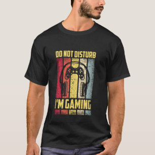 Camiseta Jogador de vídeo para adolescentes Boya não me inc