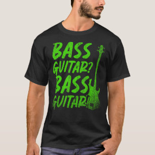 Camiseta Jogador de Violão de Bass, Musista de Bass, Guitar