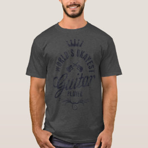 Camiseta Jogador de violão mais popular do mundo, Vintage 3