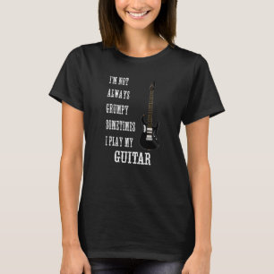Camiseta Jogador De Violão Nem Sempre Engraçado Toca Gueta