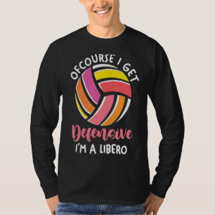 Camiseta Jogador de vôlei, claro que me Defendi.