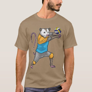 Camiseta Jogador de volei de gambá Volei