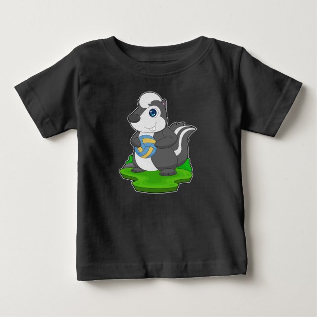 Camiseta Jogador de Volei de Praia Skunk (Frente)