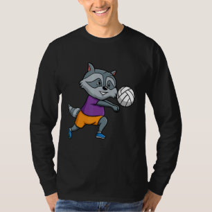 Camiseta Jogador de Volei Espiga Rede Volei Guaxinim Whi