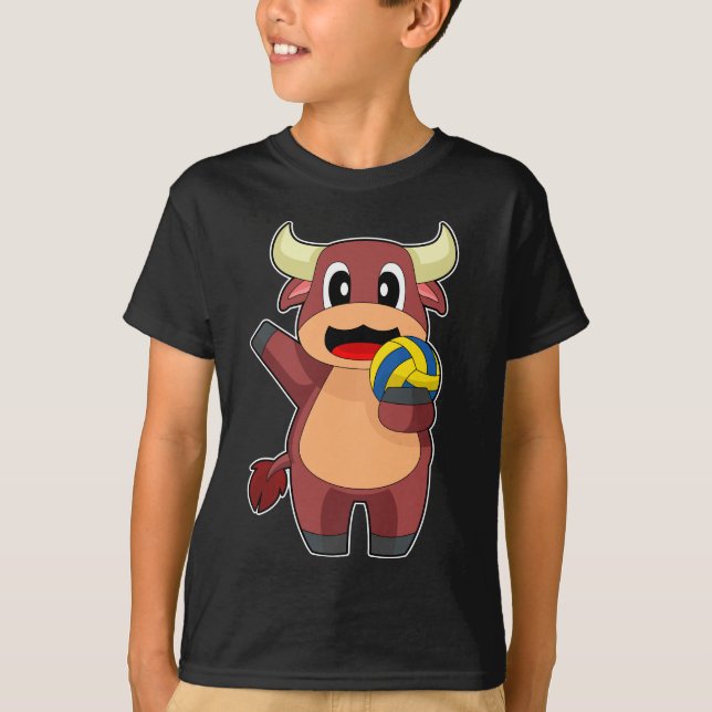 Camiseta Jogador de Volei Touro Volei (Frente)