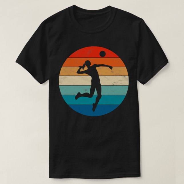Camiseta Jogador de Voleibol (Frente do Design)