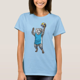 Camiseta Jogador de Voleibol Badger
