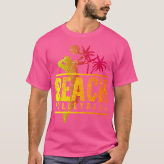 Camiseta Jogador de Voleibol de Praia