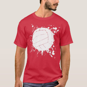 Camiseta Jogador de Voleibol de Praia Presente 1