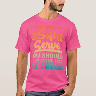 Camiseta Jogador de Voleibol Engraçado