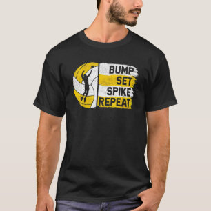 Camiseta Jogador de Voleibol Esportivo Engraçado 1