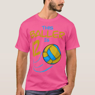 Camiseta Jogador De Voleibol Este Jogador É 12 Voleibol
