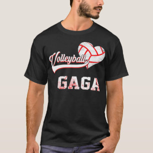 Camiseta Jogador de Voleibol Familiar Oferece Gaga de Volei