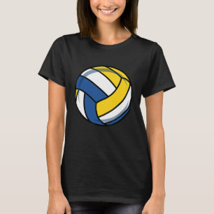 Camiseta Jogador de Voleibol Jogo Masculino Adolescente