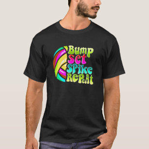 Camiseta Jogador de Voleibol Repeticionário de Bump Set Fav