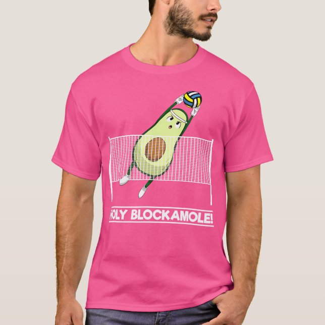 Camiseta Jogador de Voleibol Sagrado Blockamole (Frente)