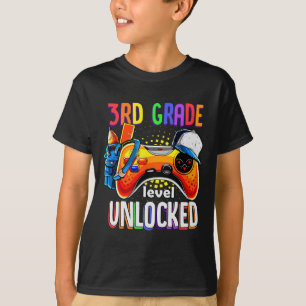 Camiseta Jogador De Volta Para A Escola Gamepad 3º Nível