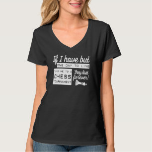 Camiseta Jogador de Xadrez do Pai Chess Tournament