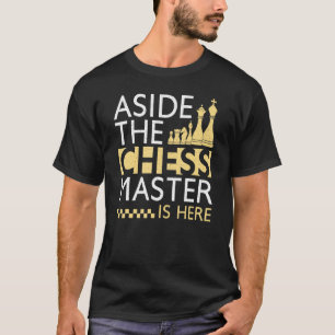 Camiseta Jogador De Xadrez, Piece, Vintage Ao Lado Do Mestr